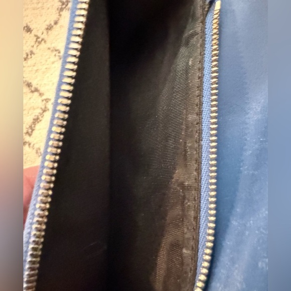 Authentic Gucci Blue Beige long wallet - Picture 5 of 14